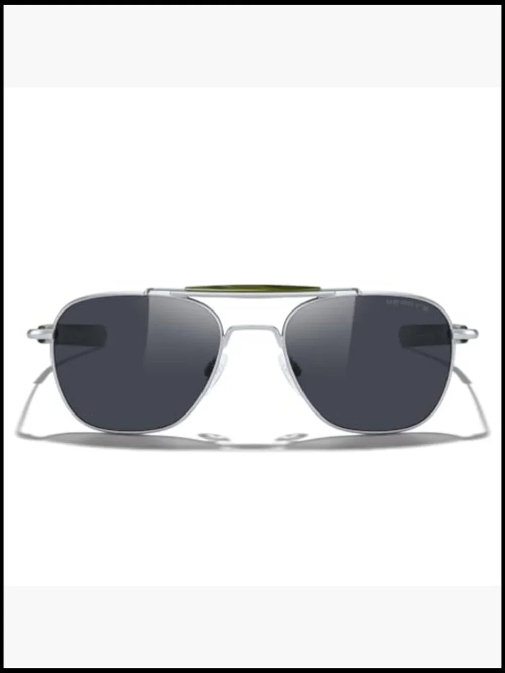 Metal Frame Polarized Sunglasses with UV Protection